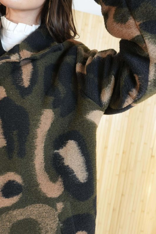 Hanbury Boiled Wool Jacket Khaki /9=